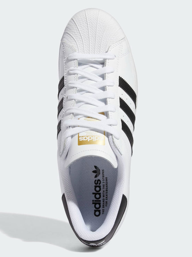 Adidas Superstar Adv White/Core Black/White Shoes | WHITE/CORE BLACK/WHITE