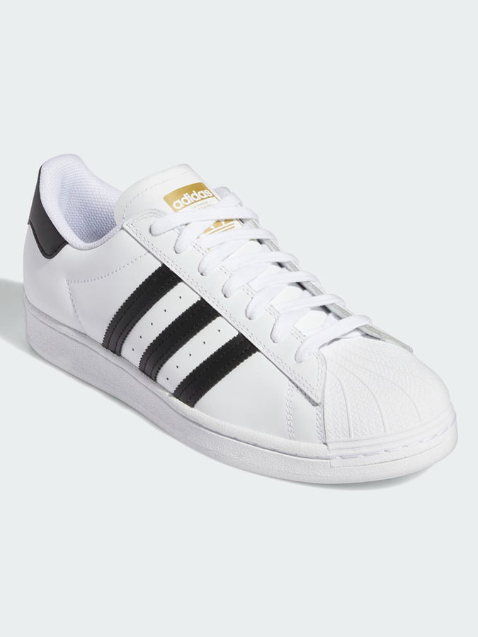 Adidas Superstar Adv White/Core Black/White Shoes | WHITE/CORE BLACK/WHITE