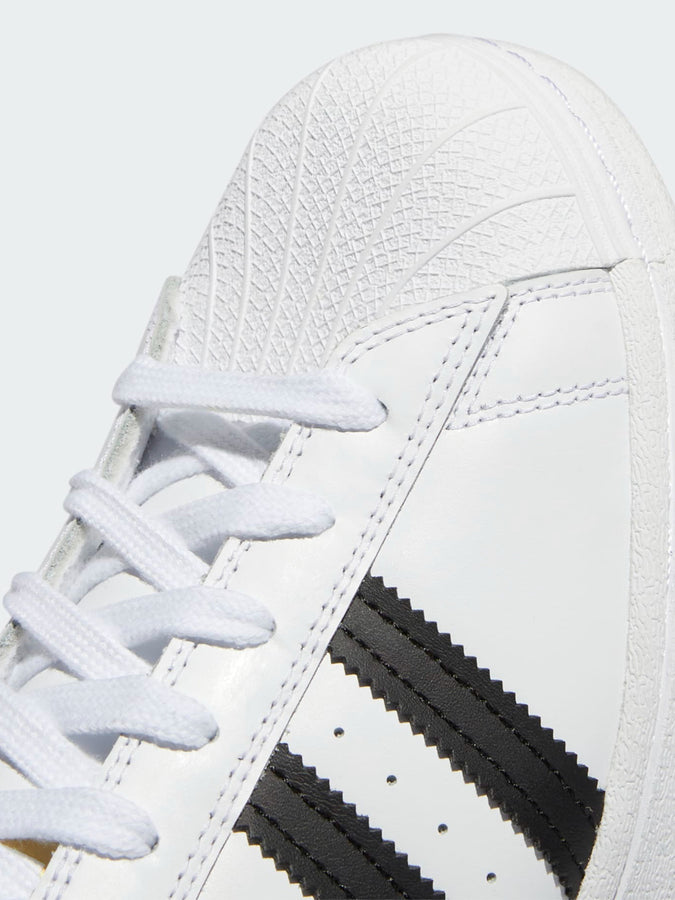Adidas Superstar Adv White/Core Black/White Shoes |WHITE/CORE BLACK/WHITE
