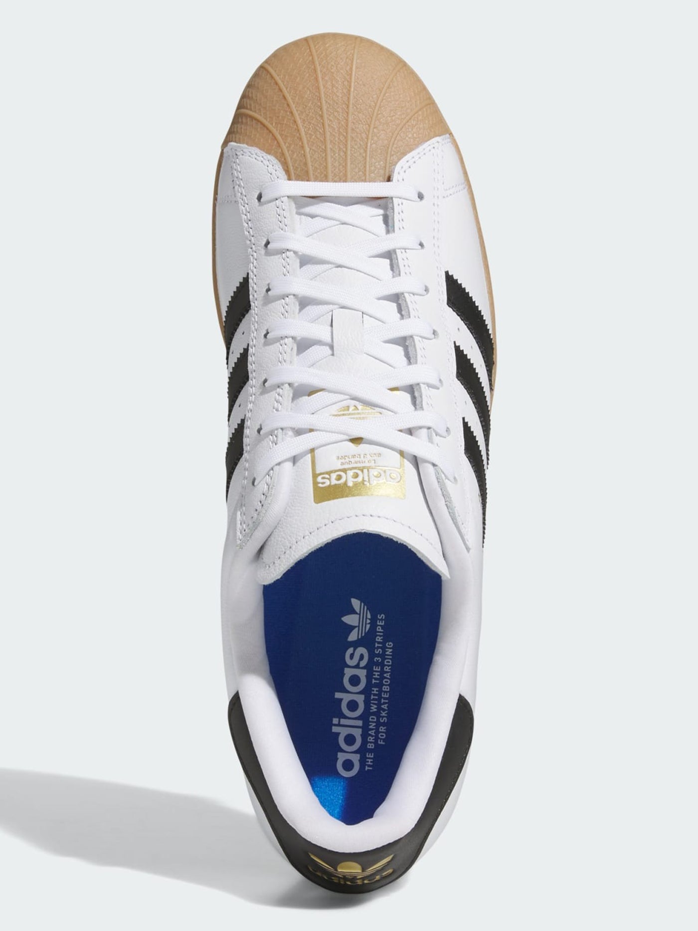Adidas Superstar ADV White/Core Black/Gum4 Shoes Spring 2024