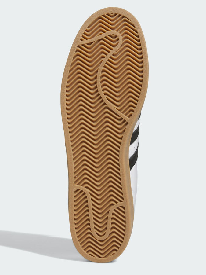 Adidas Superstar ADV White/Core Black/Gum4 Shoes Spring 2024 | WHITE/CORE BLACK/GUM4