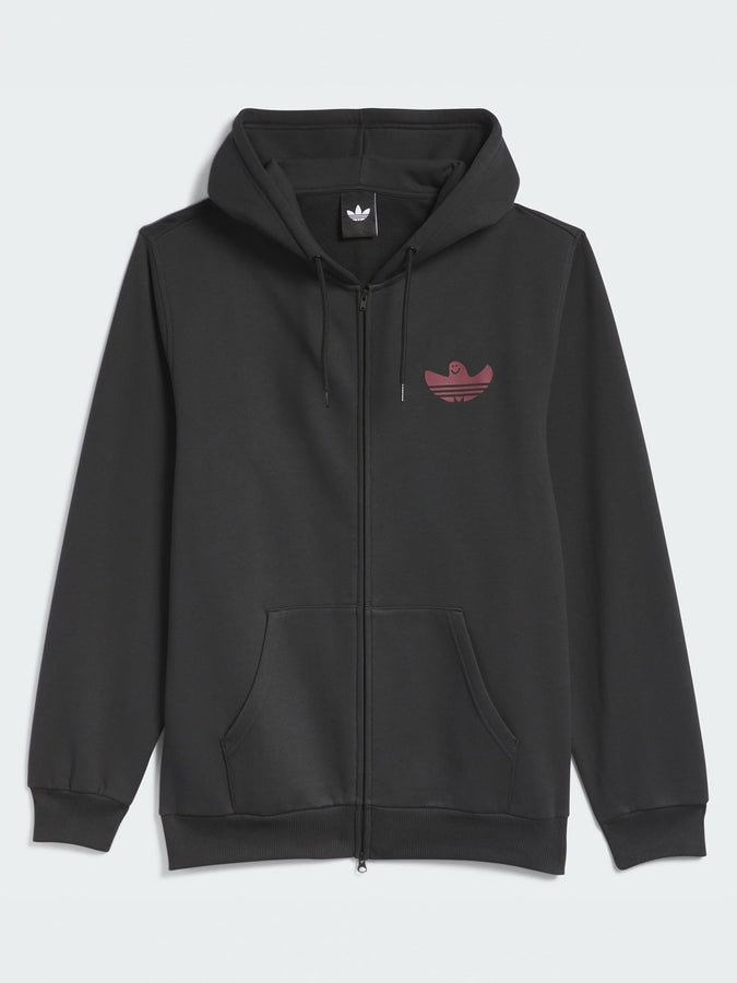 Adidas Zip Skate Shmangry Black/Red Shadow Hoodie Fall 2025 | BLACK/SHADOW RED