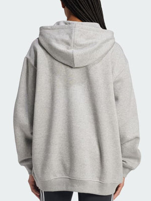 Adidas Essential Medium Grey Heather Hoodie Fall 2024