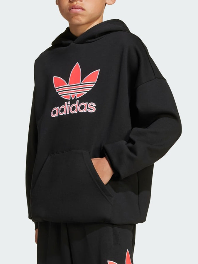 Adidas Trefoil Black Hoodie Fall 2025 | BLACK