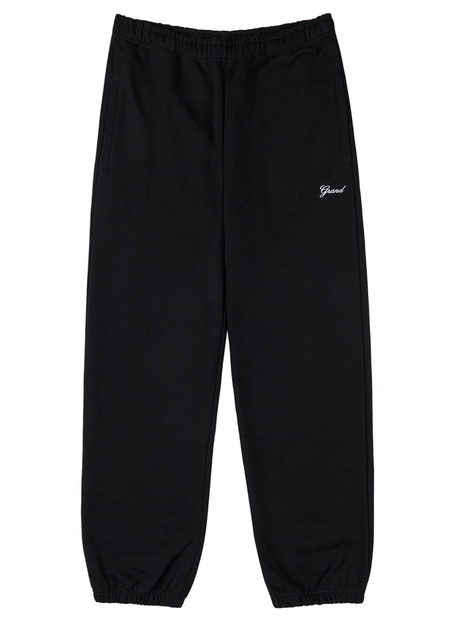 Grand Script Sweatpants Fall 2026 | BLACK