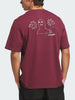 Adidas Skate Gonz NA Shadow Red/Halo Silver T-Shirt Fall 2026
