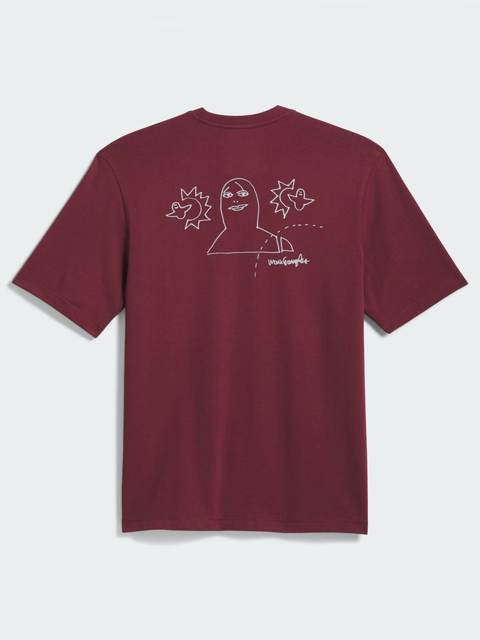 Adidas Skate Gonz NA Shadow Red/Halo Silver T-Shirt Fall 2026 | SHADOW RED/HALO SILVER