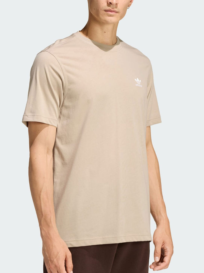 Adidas Trefoil Essentials Stone Khaki T-Shirt Spring 2026 | STONE KHAKI