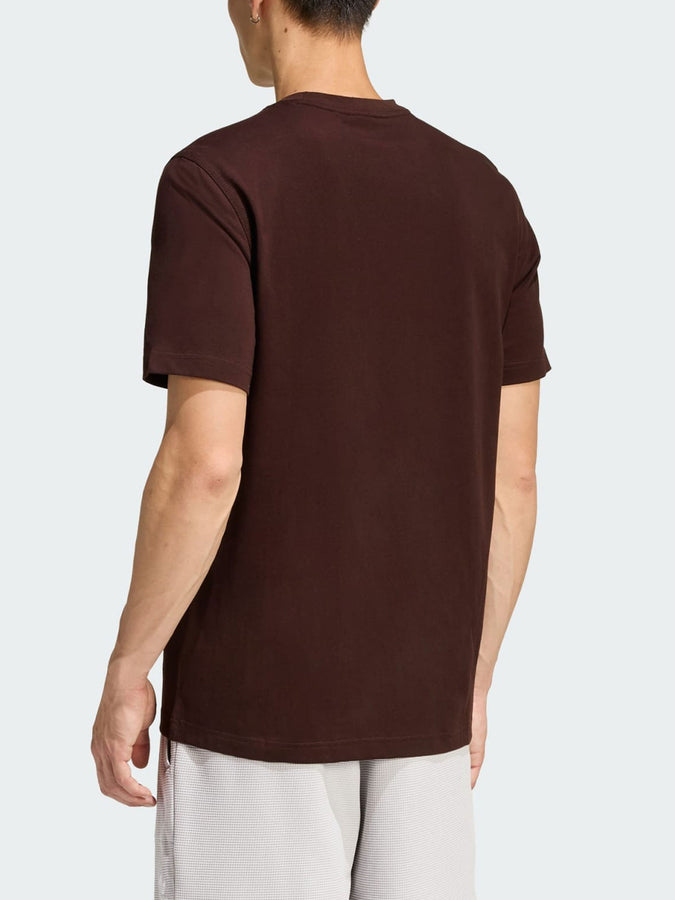 Adidas Trefoil Essentials Aurora Coffee T-Shirt Spring 2026 | AURORA COFFEE