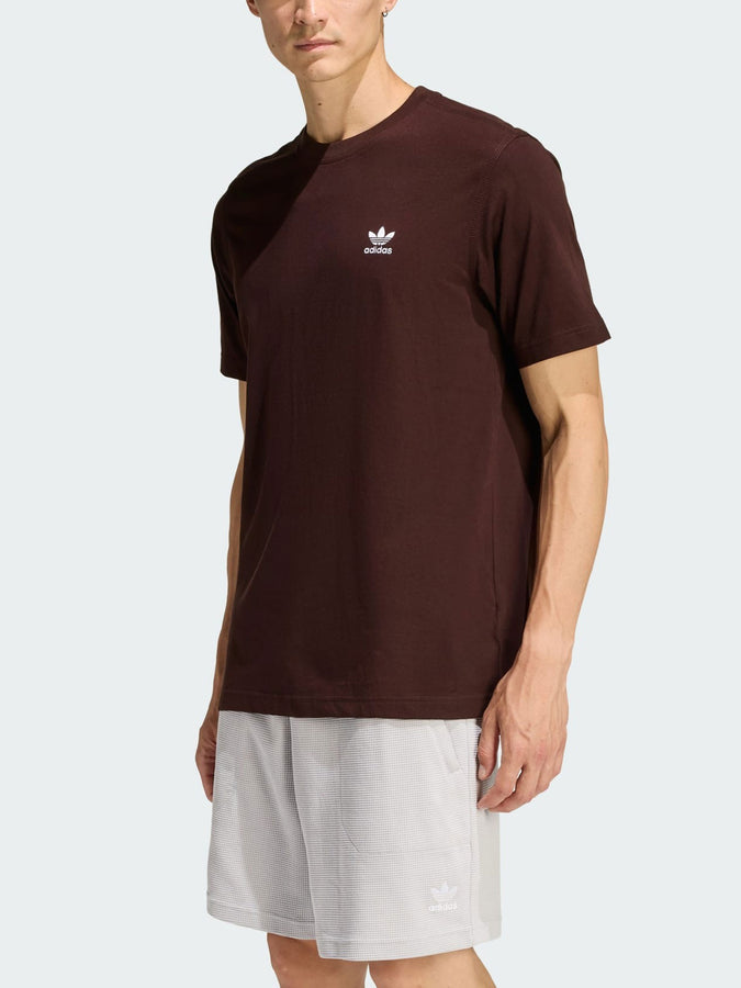 Adidas Trefoil Essentials Aurora Coffee T-Shirt Spring 2026 | AURORA COFFEE