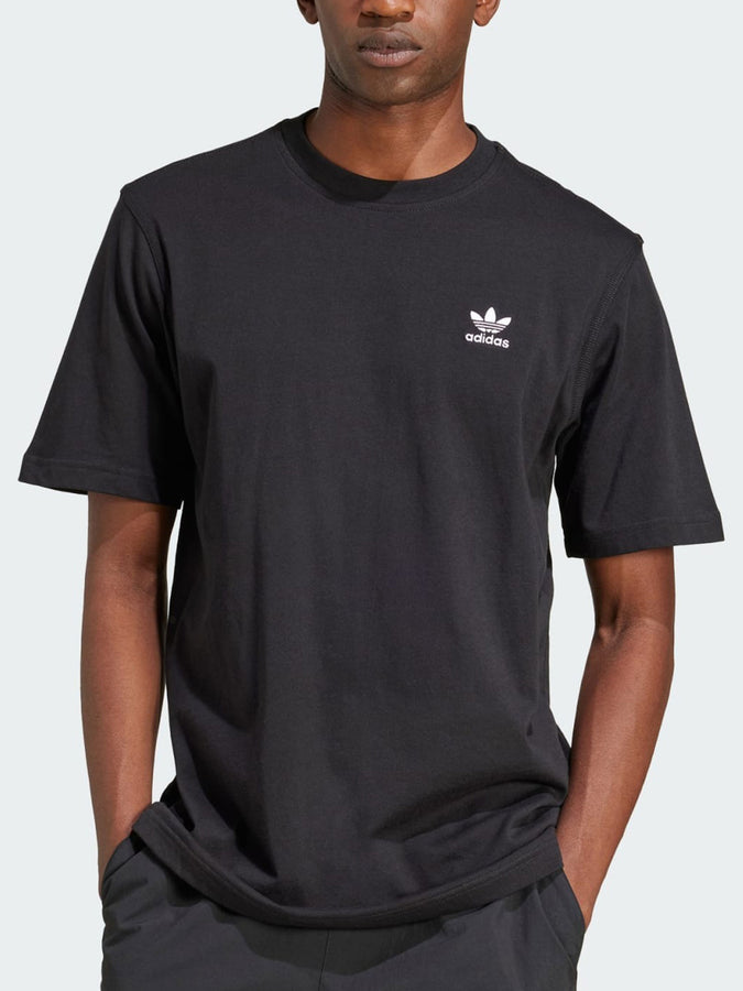 Adidas Trefoil Essentials Black T-Shirt Spring 2026 | BLACK