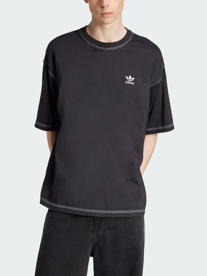 Adidas Trefoil Essential Black T-Shirt Fall 2025 | BLACK