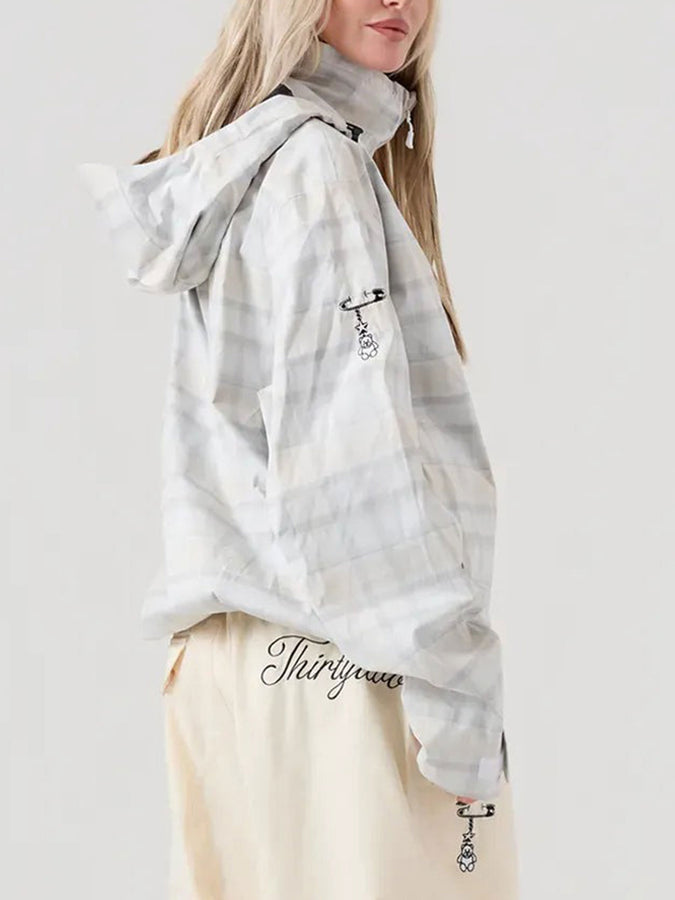 32 Jib 2027 Shell Snowboard Jacket | OFF WHITE