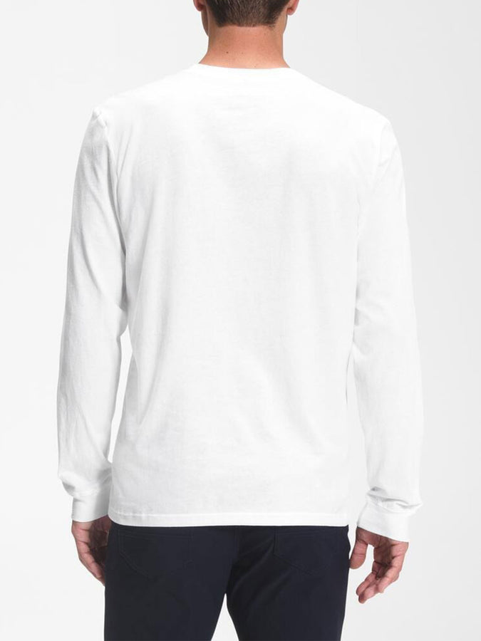 The North Face Half Dome Long Sleeve T-Shirt Spring 2026 | TNF WHITE/TNF BLACK (LA9)