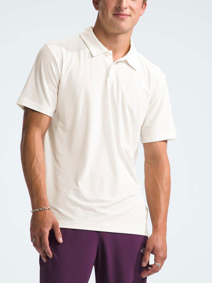 The North Face Adventure Short Sleeve Polo Spring 2026 | WHITE DUNE (QLI)