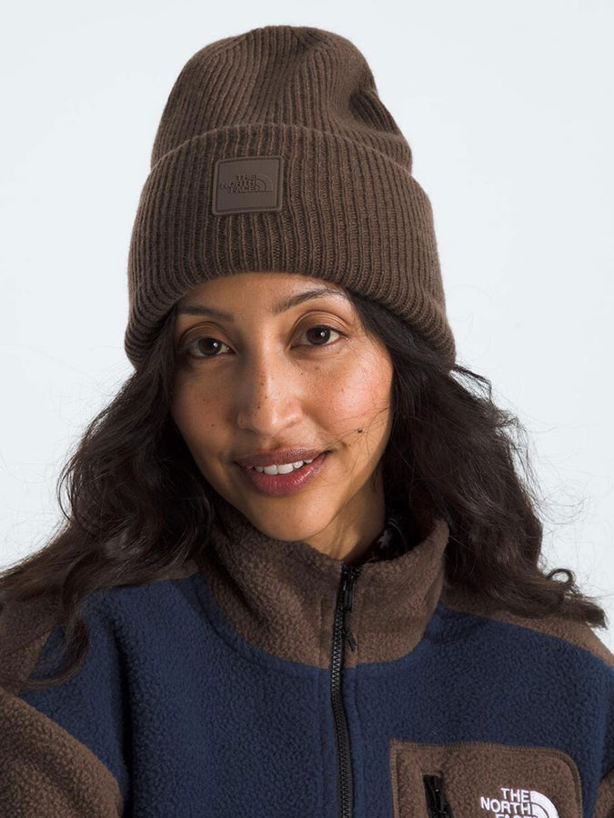 The North Face Urban Patch Beanie | SMOKEY BROWN (1OI)