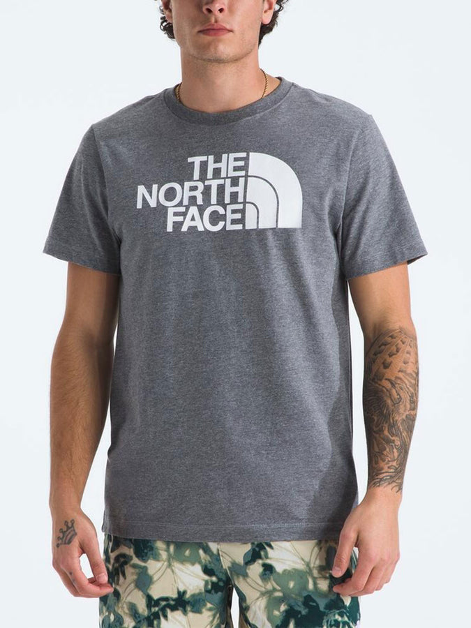 The North Face Evolution Half Dome T-Shirt Spring 2026 | TNF MID GREY HTR/TNF WHT (CU3)