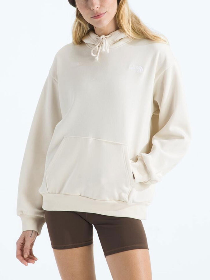 The North Face Evolution Simple Dome Oversized Hoodie | WHITE DUNE (QLI)