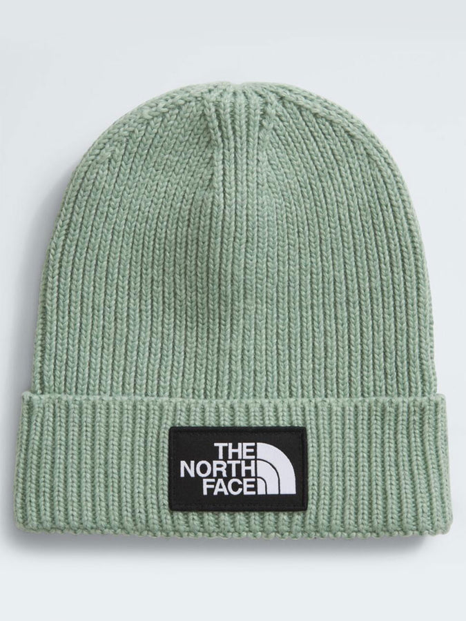 TNF Logo Box Cuffed Beanie | SLATE MOSS (BQ1)