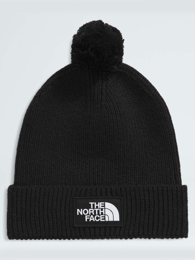 TNF Logo Box Pom Beanie | TNF BLACK (JK3)