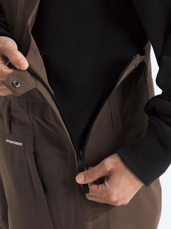 The North Face Dragline Bib Winter 2026 | TNF BLK/SMK BRN/MOC BRN (DIJ)