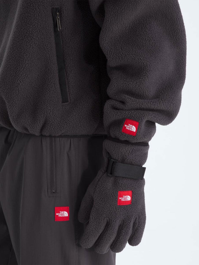 The North Face Red Box Fleece Gloves | OBSIDIAN (0SA)