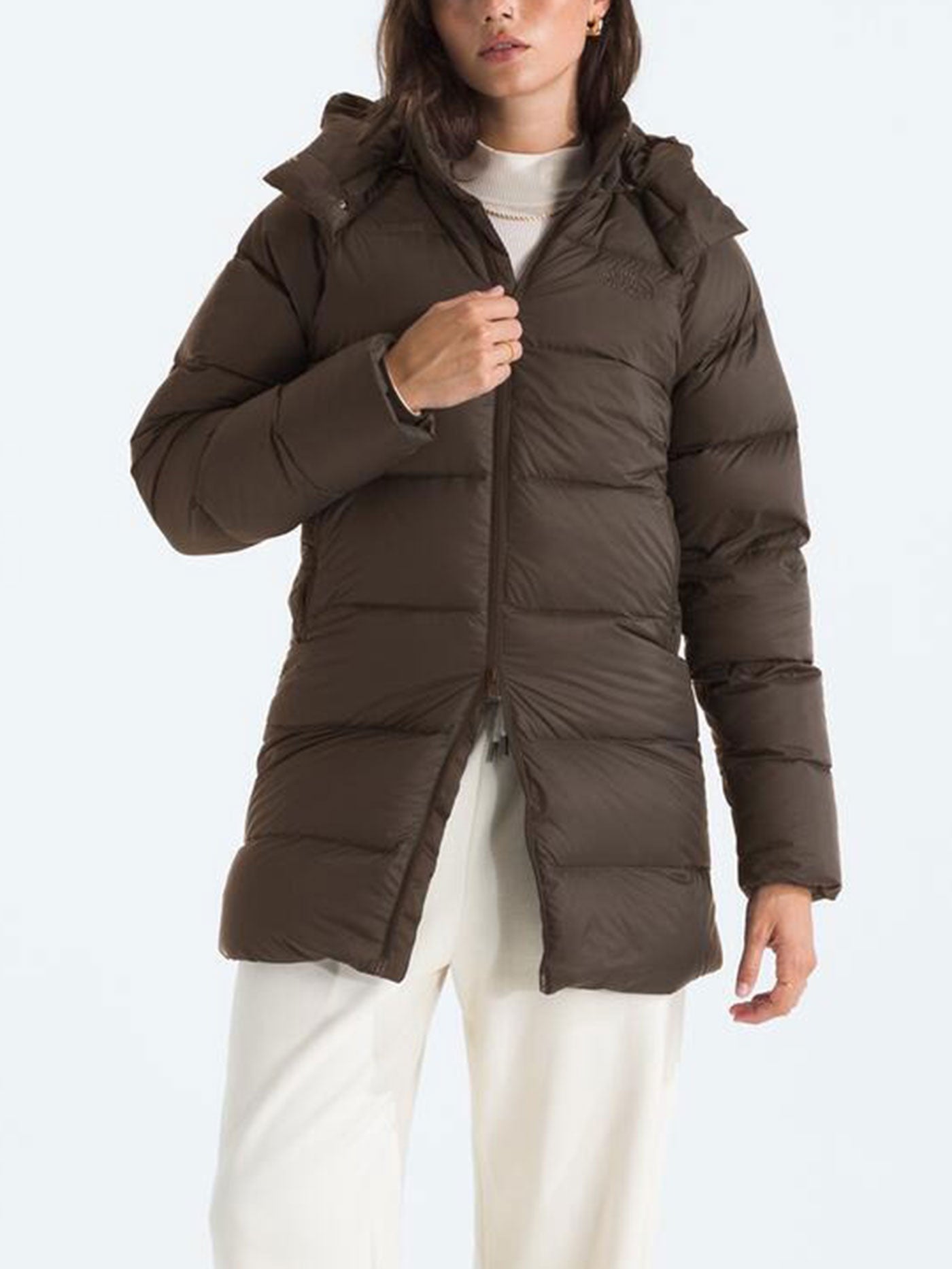 TNF Hydrenalite City Down Hooded Parka Jacket Holiday 2025