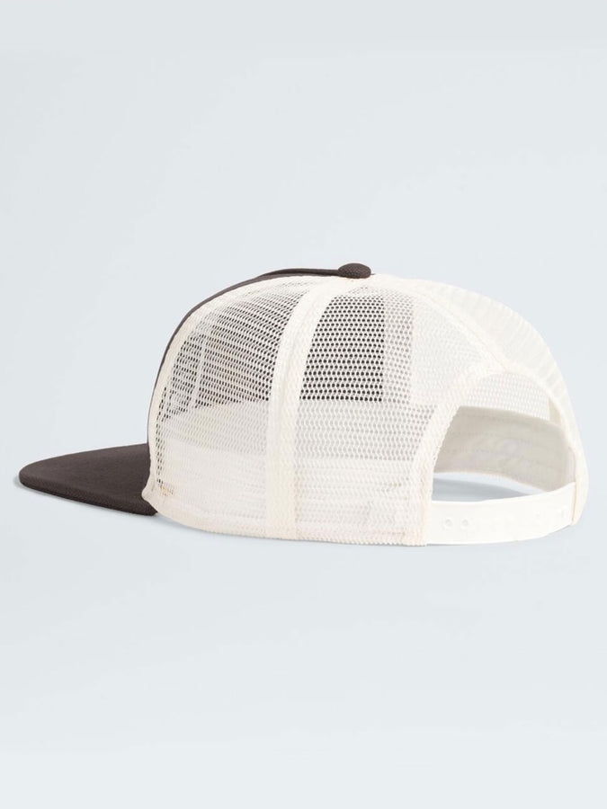 The North Face Half Dome Trucker Hat | DEMITASSE BRN/LTHR PATCH (NK4)