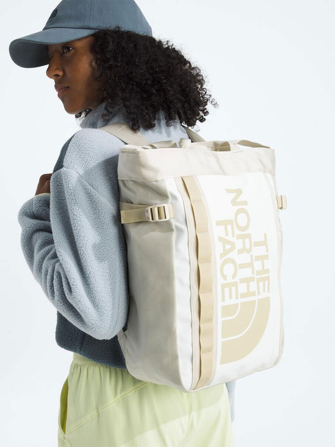 The North Face Base Camp Tote Backpack | WHT ASH/CALACTT/PALE KHK (N8V)