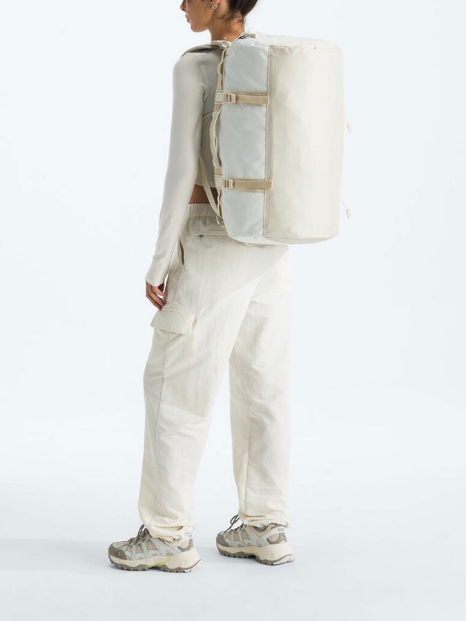 The North Face Base Camp Duffle Small Bag | WHT ASH/CALACTT/PALE KHK (N8V)