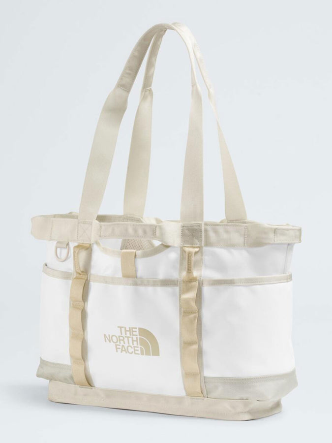 The North Face Base Camp Utility Tote Bag | WHT ASH/CALACATTA/KHAKI (N8V)