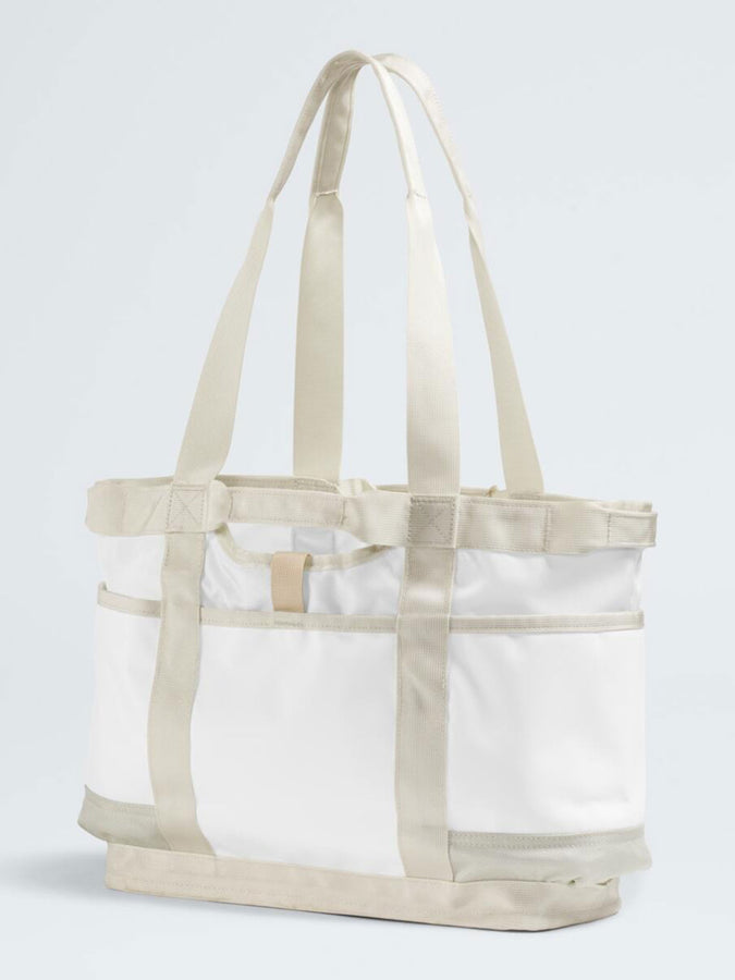 The North Face Base Camp Utility Tote Bag | WHT ASH/CALACATTA/KHAKI (N8V)