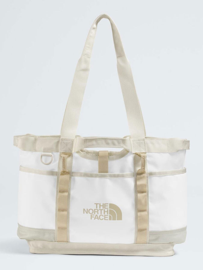 The North Face Base Camp Utility Tote Bag | WHT ASH/CALACATTA/KHAKI (N8V)