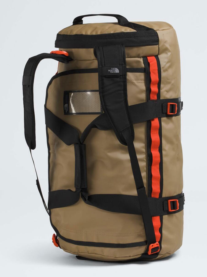 The North Face Base Camp Duffle Medium Bag | CEDAR/TNF BLACK/LAVA RED (MY1)