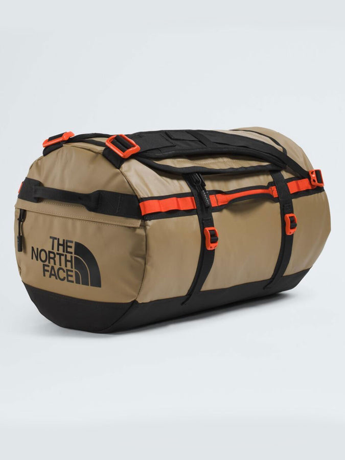 The North Face Base Camp Duffle Small Bag | CEDAR/TNF BLACK/LAVA RED (MY1)