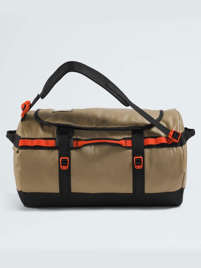 The North Face Base Camp Duffle Small Bag | CEDAR/TNF BLACK/LAVA RED (MY1)