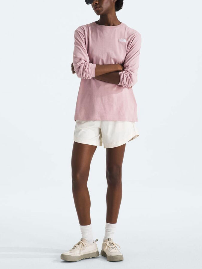 The North Face Evolution Simple Dome L/S T-Shirt Spring 2026 | METAL PINK (0SO)