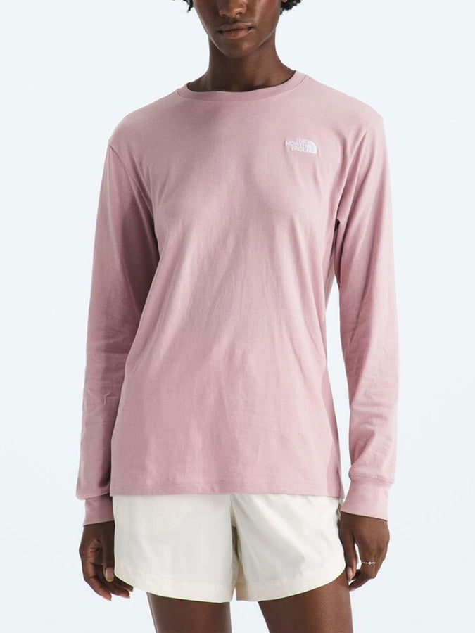 The North Face Evolution Simple Dome L/S T-Shirt Spring 2026 | METAL PINK (0SO)
