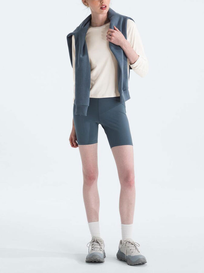 The North Face Jaida Long Sleeve T-Shirt Spring 2026 | WHITE DUNE LIGHT HEATHER (QNI)
