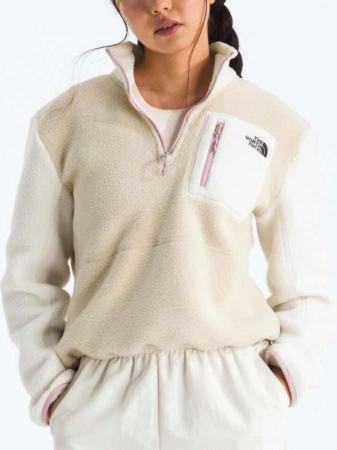 The North Face Yumiori 1/4 Zip Fleece Spring 2026 | DESERT STN/WHT DUNE/PINK (M0K)
