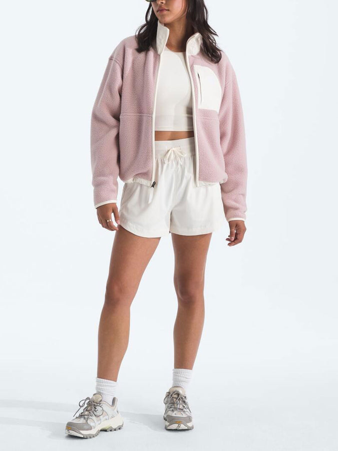 The North Face Yumiori Off Peak Full Zip Fleece Spring 2026 | METAL PINK/WHITE DUNE (ARF)