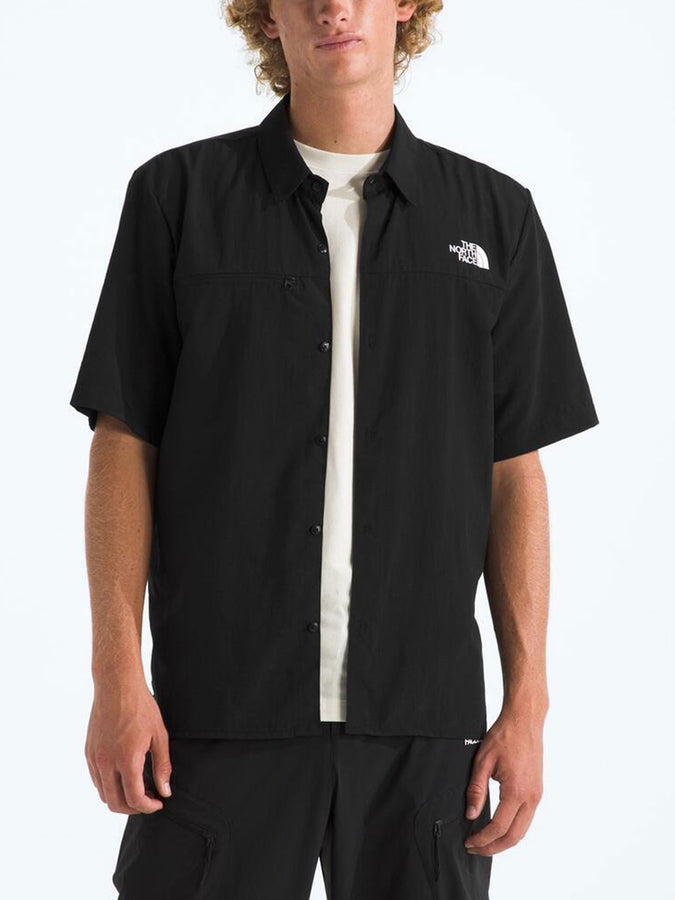 TNF Packable Short Sleeve Buttondown Shirt Spring 2026 | TNF BLACK (JK3)