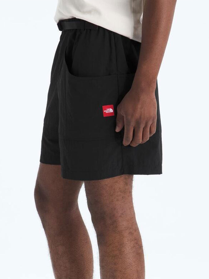 TNF Red Box Nylon Belted Shorts Spring 2026 | TNF BLACK (JK3)