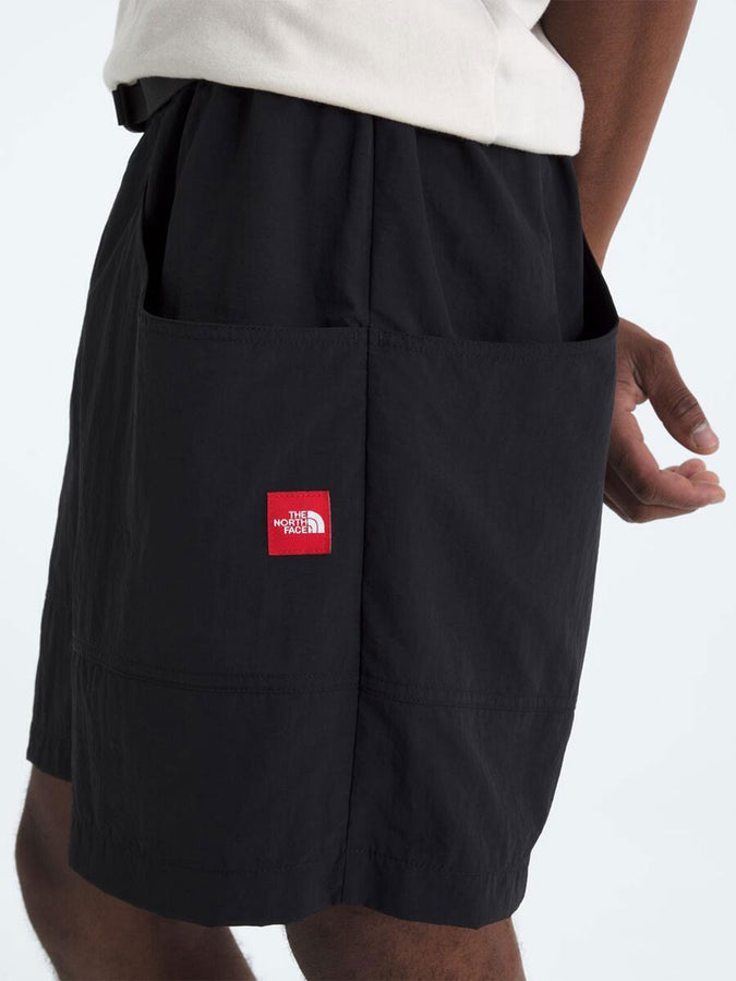 TNF Red Box Nylon Belted Shorts Spring 2026 | TNF BLACK (JK3)