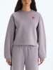 TNF Red Box Crewneck Sweatshirt Spring 2026