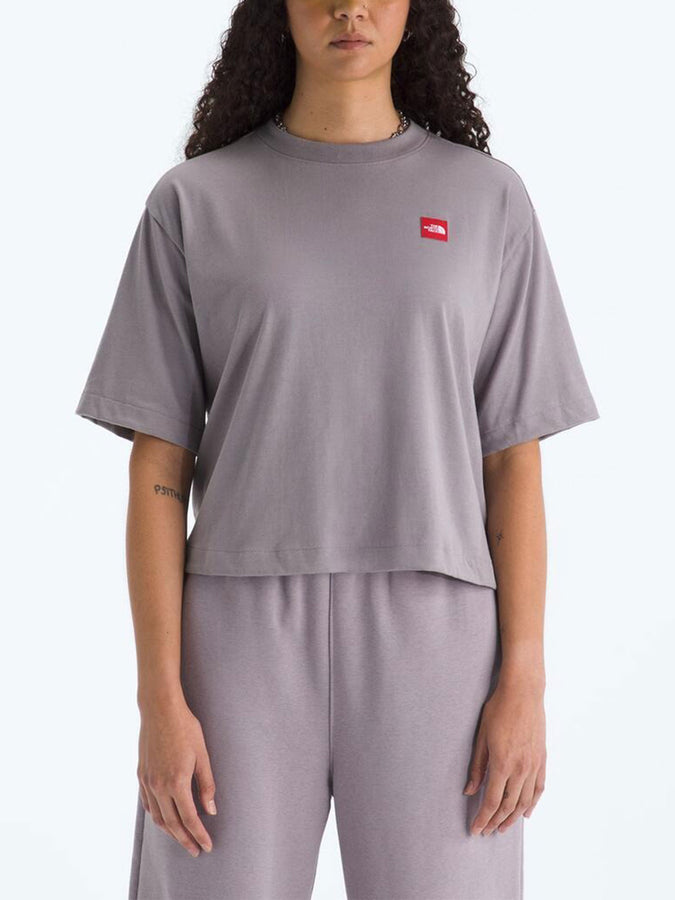 The North Face Red Box Boxy T-Shirt Spring 2026 | TRANSCENDENT GREY (G7O)