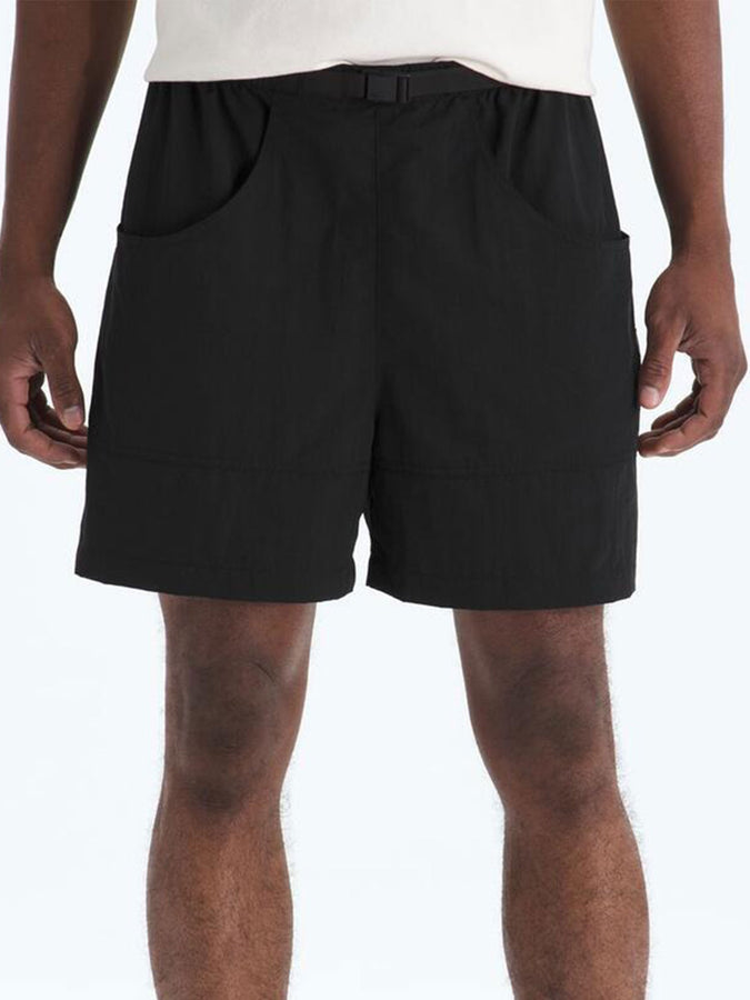TNF Red Box Nylon Belted Shorts Spring 2026 | TNF BLACK (JK3)
