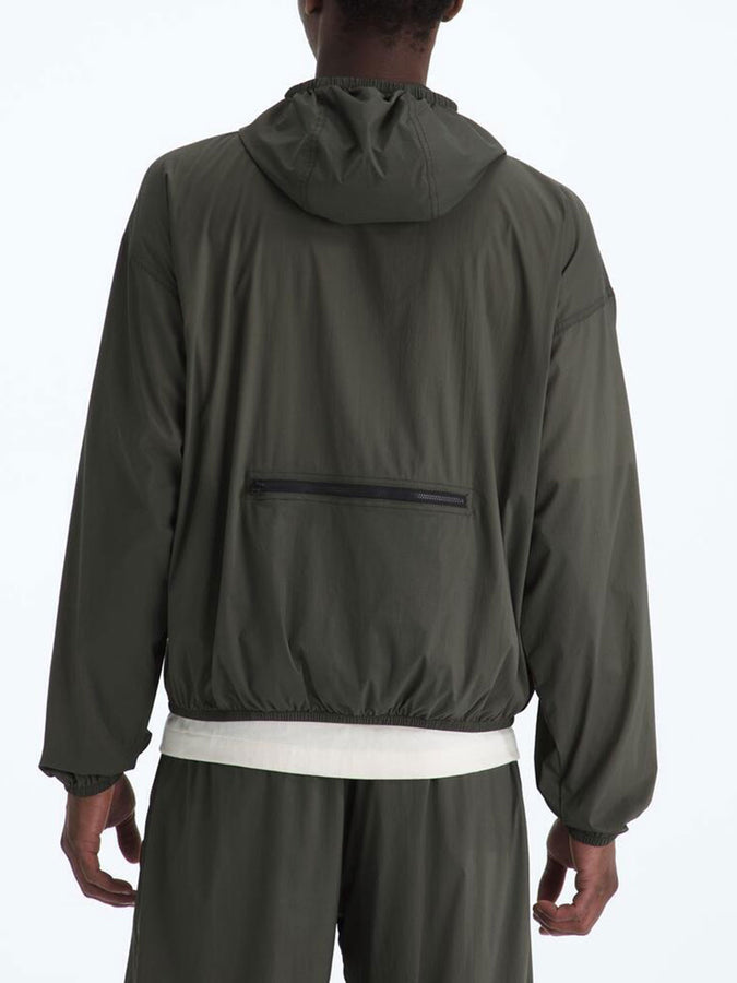 TNF Red Box Packable Hooded Wind Jacket Spring 2026 | NEW TAUPE GREEN (21L)