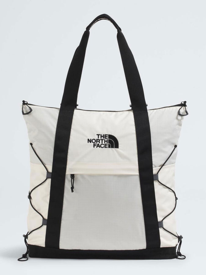 The North Face Borealis Tote Bag | WHITE DUNE/TNF BLACK (ROU)