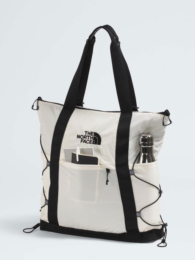 The North Face Borealis Tote Bag | WHITE DUNE/TNF BLACK (ROU)